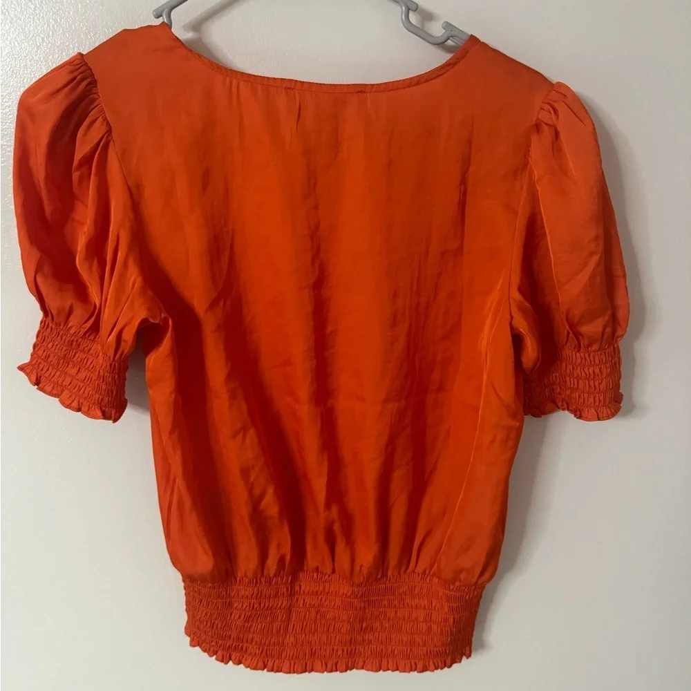 PHILOSOPHY smocked puff sleeve blouse NEW WITH TAGS - Picture 5 of 5